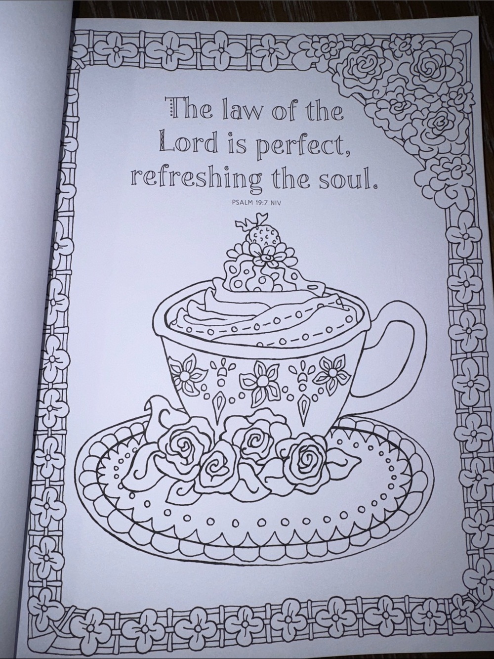 Amazing Grace Adult Coloring Book - Picture 3 of 5